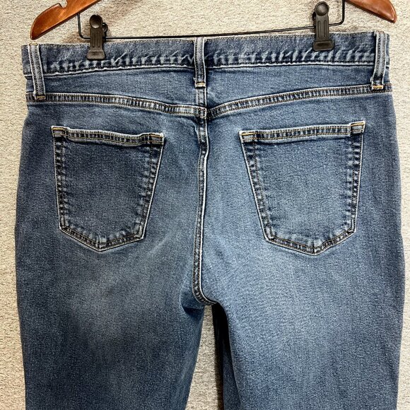 Old Navy Jeans Mens Size 34x31* Blue Denim Straight Medium Wash Casual - Picture 5 of 13